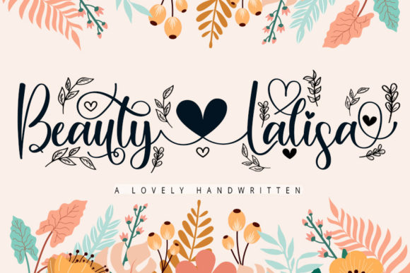 Beauty Lalisa: A Script Font for Elegance and Expression