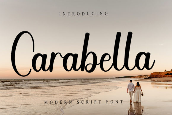 Carabella Script Font for Editorial Design and Branding