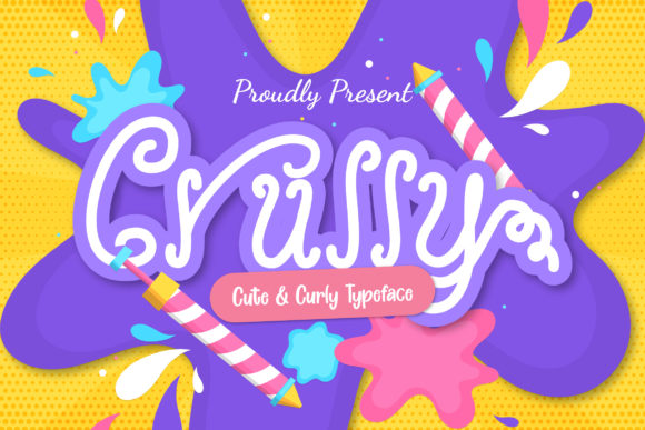 Crully Font for Eye-Catching Digital Designs