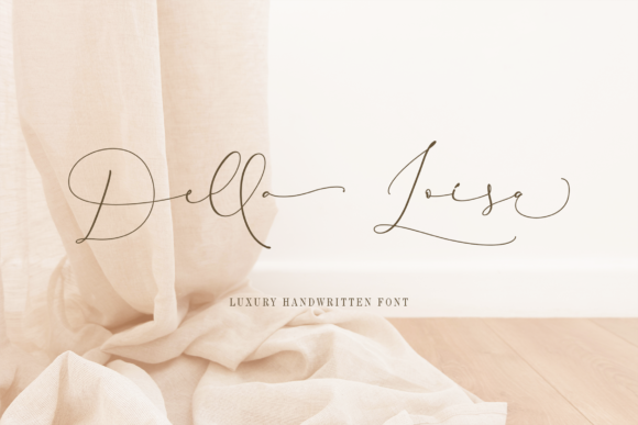 Della Loisa: A Graceful Script Font for Creative Branding