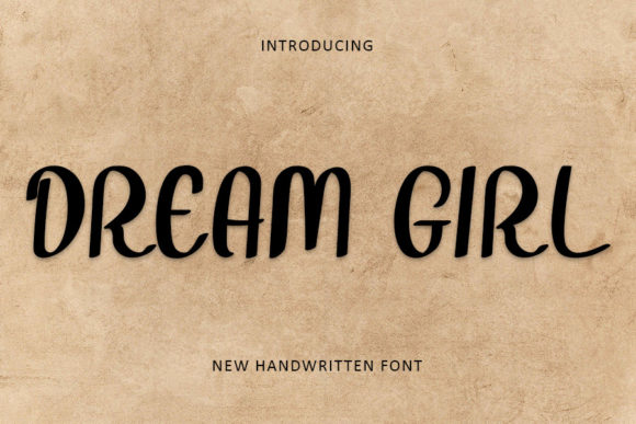 Dream Girl: A Handwritten Font for Editorial Elegance