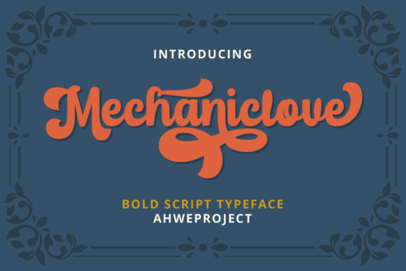 Enhance Your Brand with the Bold Mechaniclove Font
