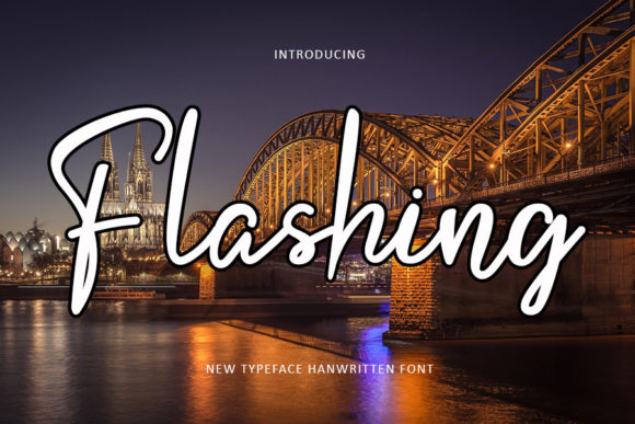 Flashing Font Review for Branding Projects