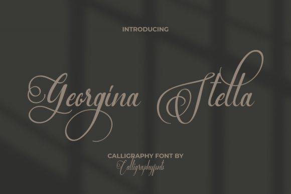 Georgina Stella: A Timeless Handwritten Font for Branding Projects