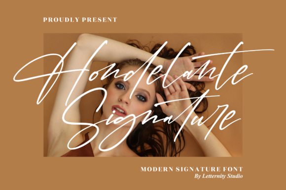 Hondelante Signature Font for Web Design
