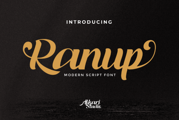 Ranup: A Script Font That Elevates Branding with Elegance