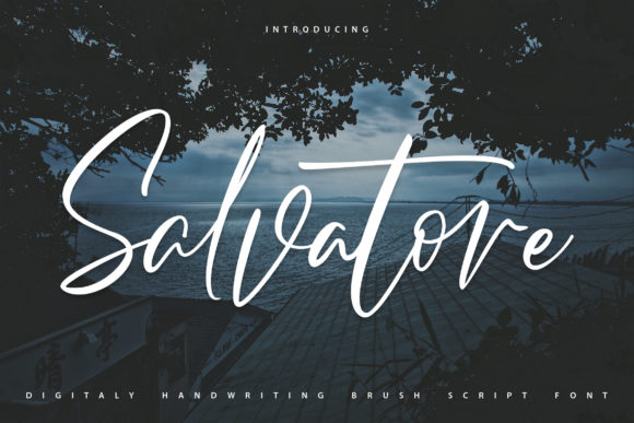 Salvatore: A Vintage Script Font for Modern Branding