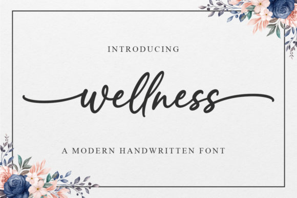 Wellness Font for Modern Branding and Marketing