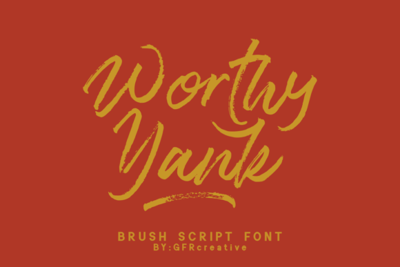 Worthy Yank: A Refined Script Font for Modern Web Design
