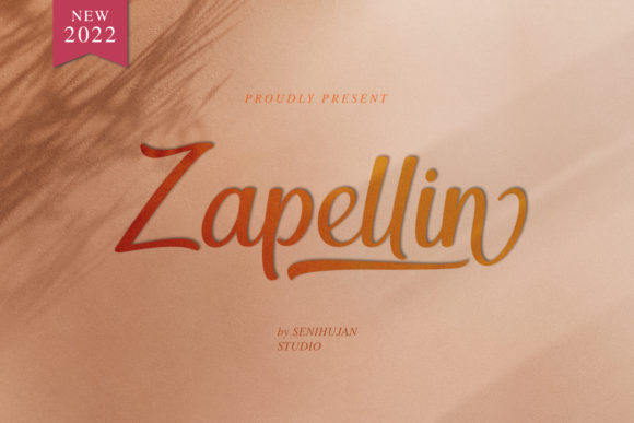 Zapellin: A Script Font for Creative Projects